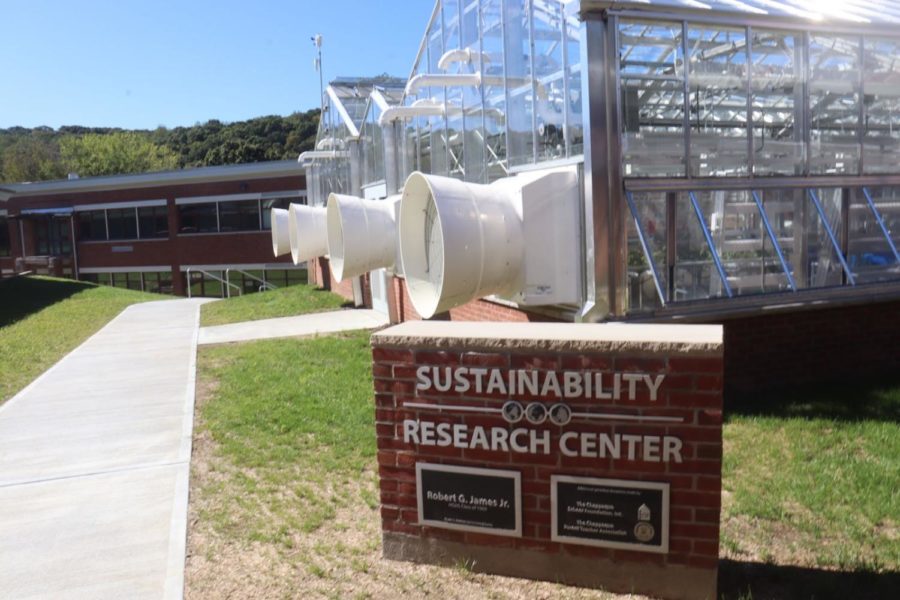 Greeley recently put in a new greenhouse on campus.