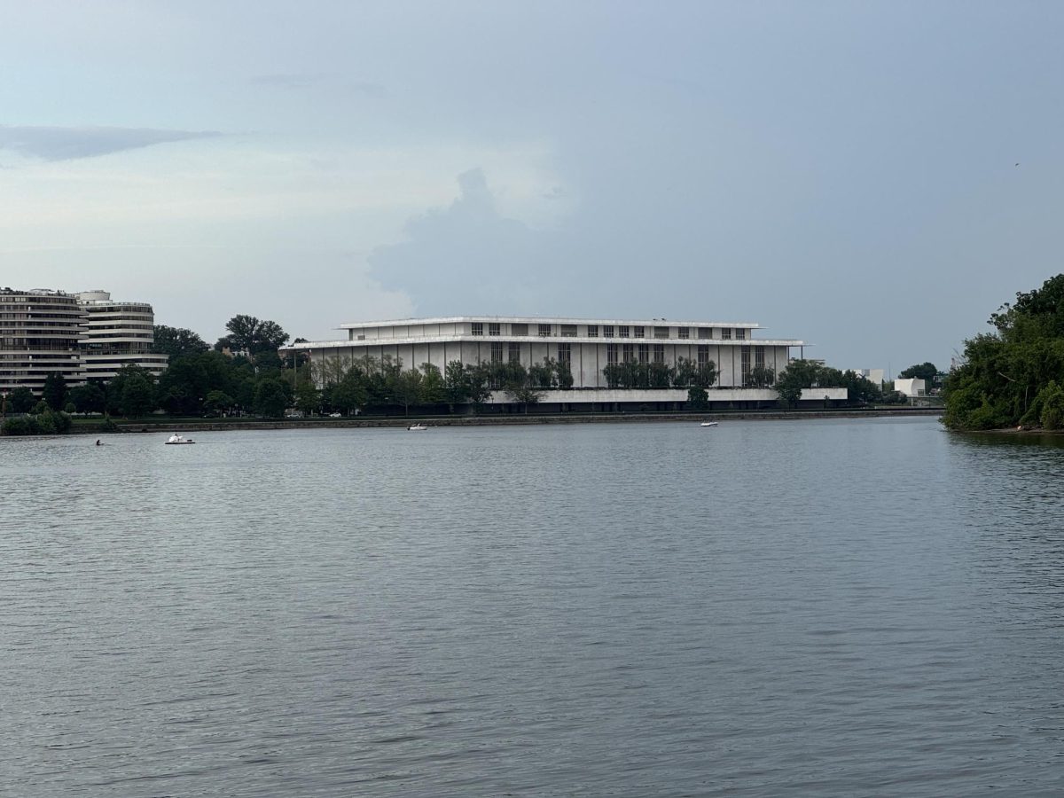 The John F. Kennedy Center for the Performing Arts in 2025.